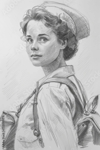 Obraz World War Nurse