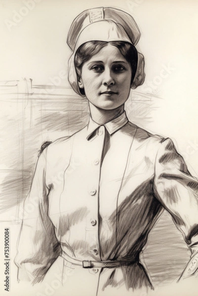 Obraz World War Nurse