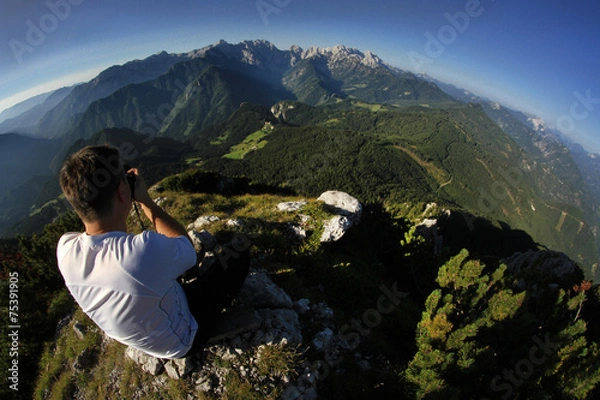 Obraz Mountain planet