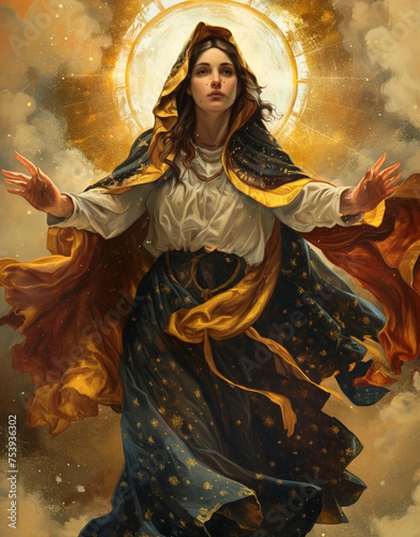 Obraz Stylize Virgin Mary