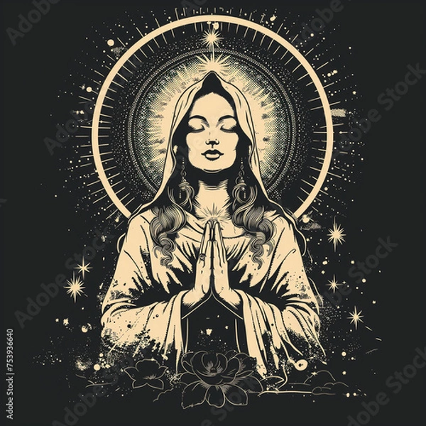 Obraz Stylize Virgin Mary