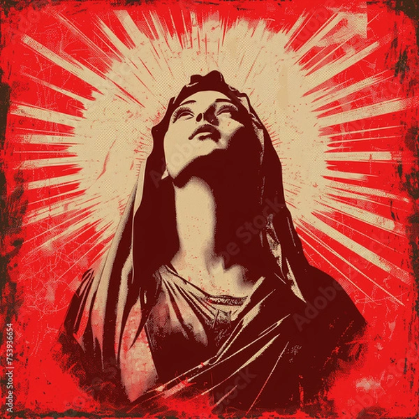 Obraz Stylize Virgin Mary