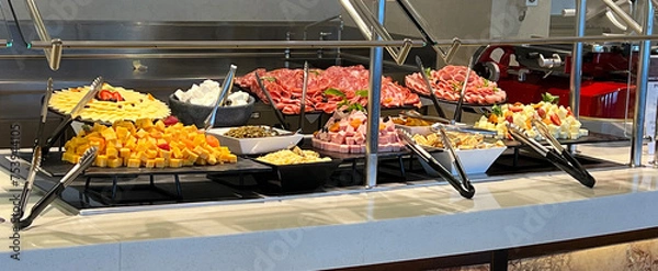 Obraz Gourmet Chacuterie Display