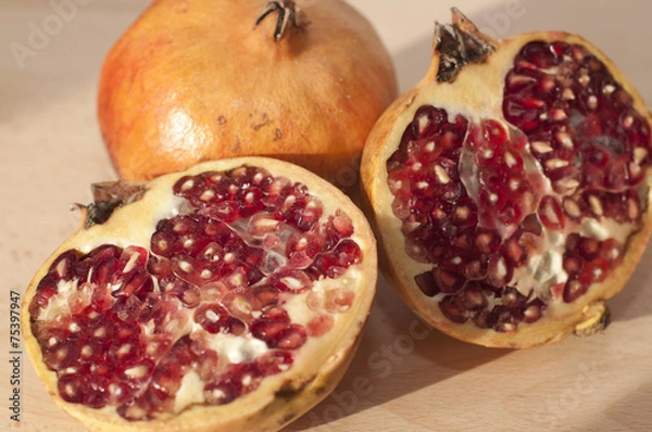 Obraz Opened pomegranate