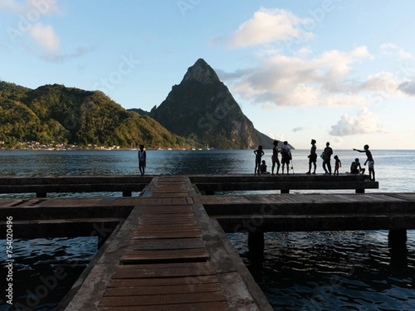 Fototapeta Soufrière
