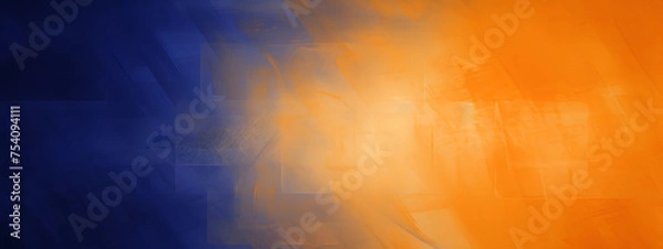 Obraz abstract elegant orange blue background