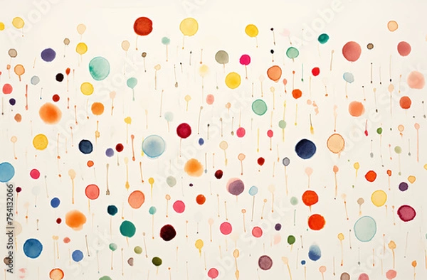 Fototapeta pattern with balloons