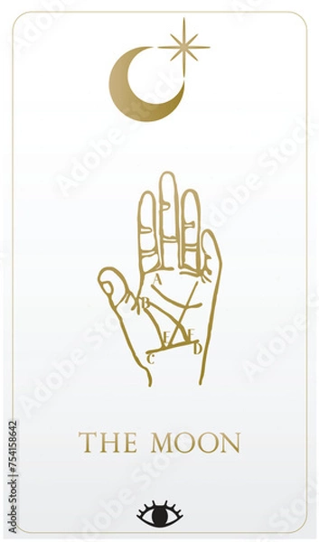 Obraz Tarrot designs message single cards 