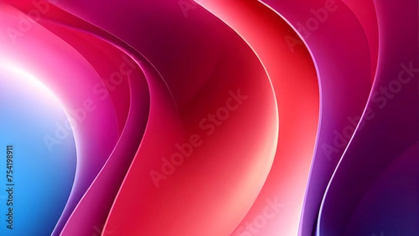 Fototapeta Colorful Abstract wallpapers, Colorful Wave Background, Transform any room with dynamic waves of color, adding a modern and artistic touch your Designs or creations, colorful Abstract Background