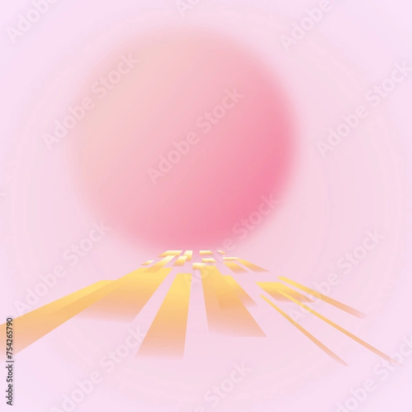 Obraz pink background