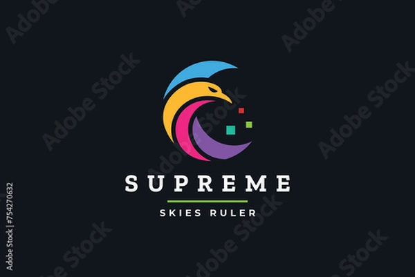 Fototapeta Supreme Eagle Logo
