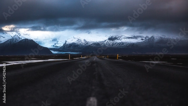 Obraz Storm Over the Road