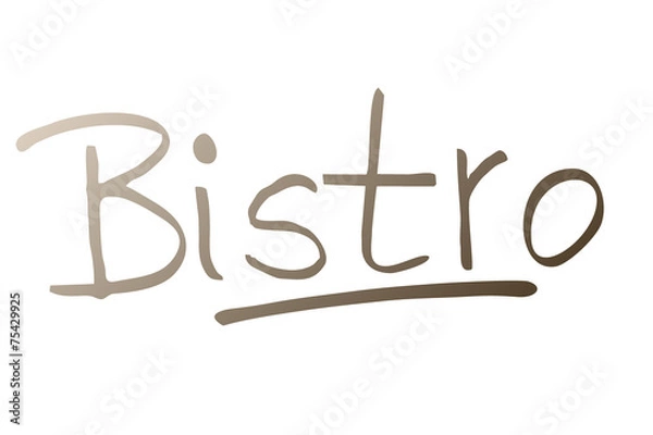 Fototapeta Bistro...