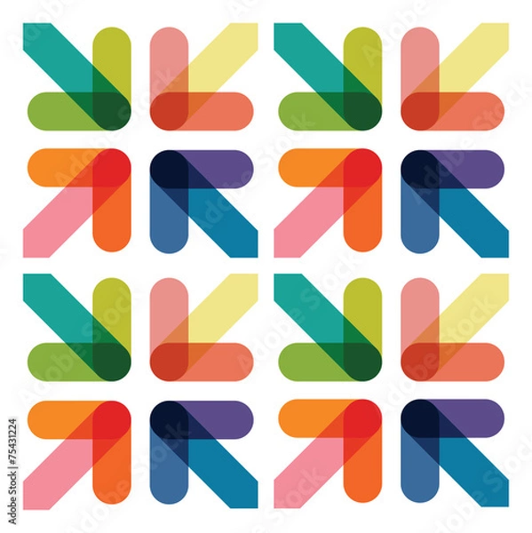 Obraz abstrakcyjne tło strzałki