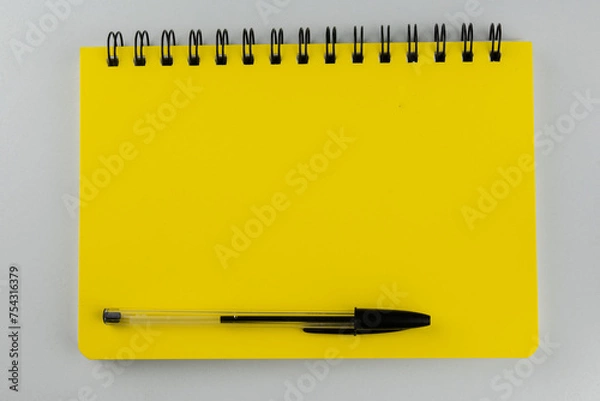 Obraz yellow block notes