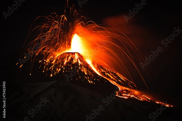 Obraz Etna, il vulcano