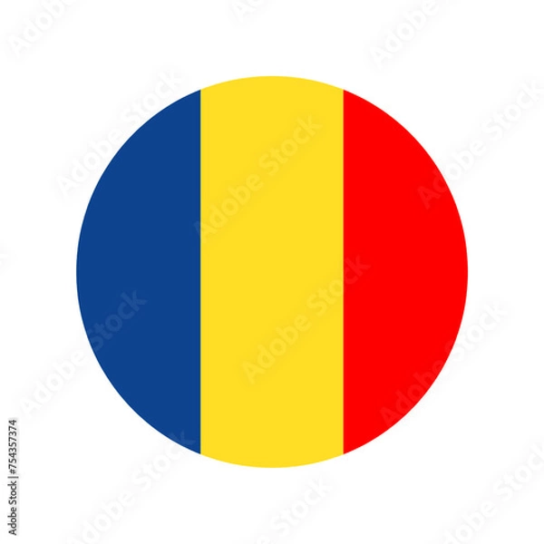 Fototapeta romania flag
