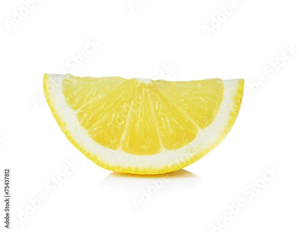 Fototapeta lemon isolated on white