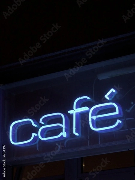 Obraz café