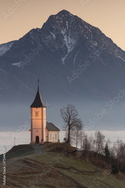 Obraz Lonely church
