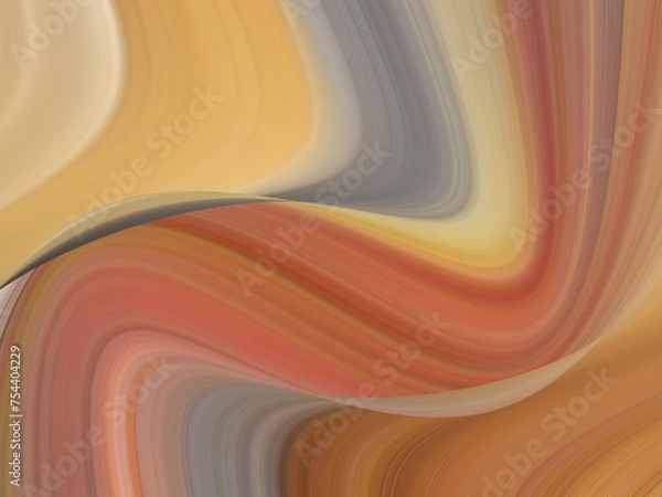 Fototapeta Abstract gradient Blurred colored background. Smooth transitions of iridescent yellow and orange colors. Colorful Rainbow backdrop Smooth Texture Graphic wallpaper