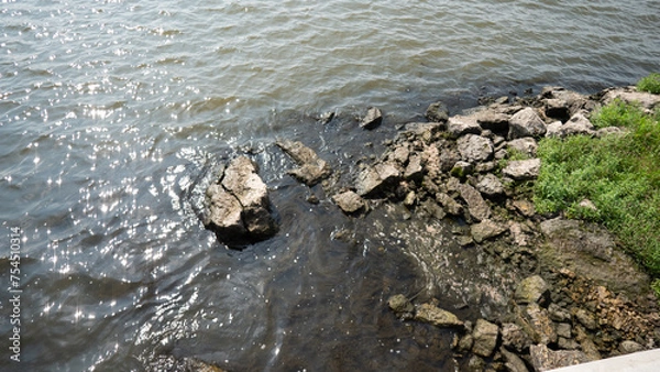 Obraz stone on the beach