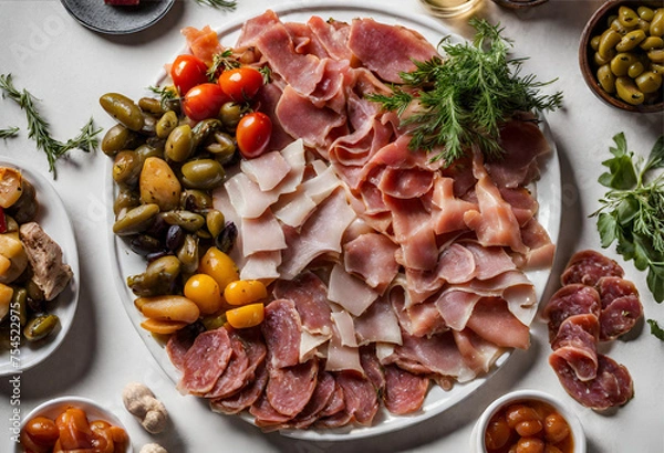 Obraz meat with vegetables