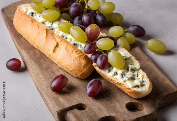 Obraz bread and fruits