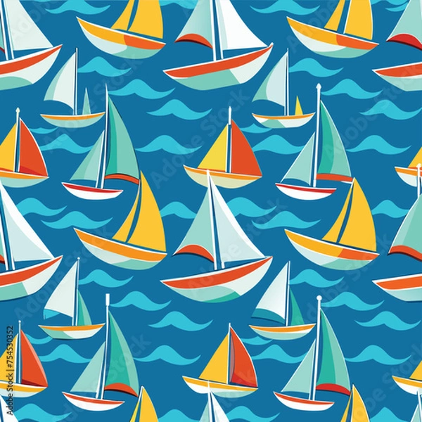 Obraz Smooth Sailing and Favorable Winds