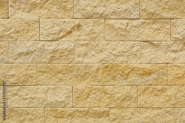 Obraz Beige stone blocks in the wall
