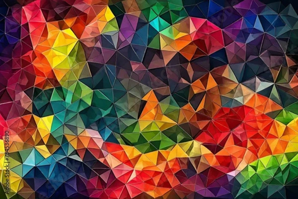 Fototapeta abstract geometric background