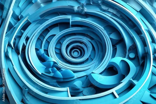 Fototapeta abstract blue background