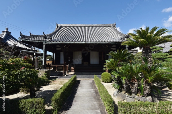 Fototapeta 西方院　本堂　大阪府太子町