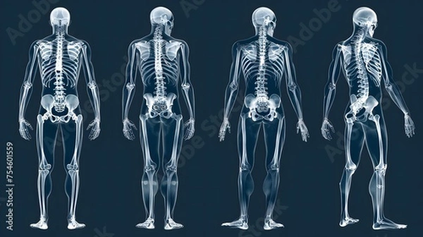 Fototapeta Human X-ray