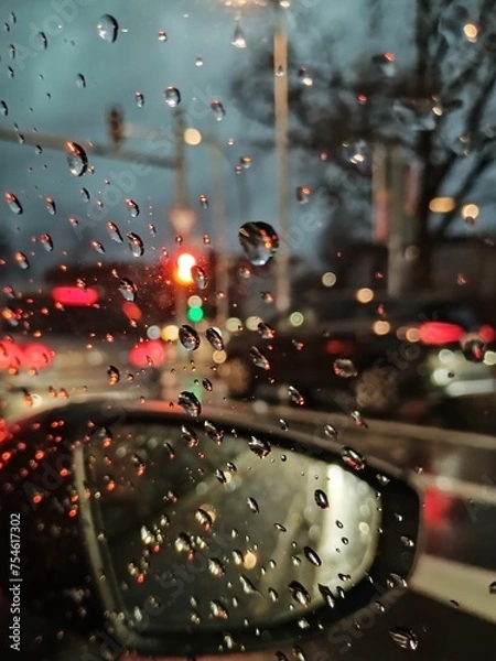 Obraz drops of water