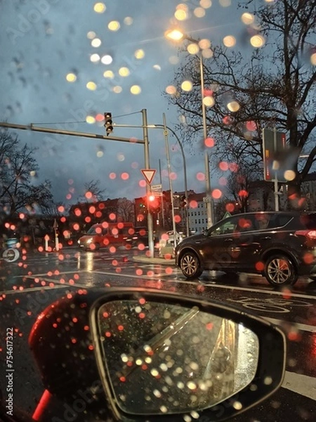 Obraz traffic in the city