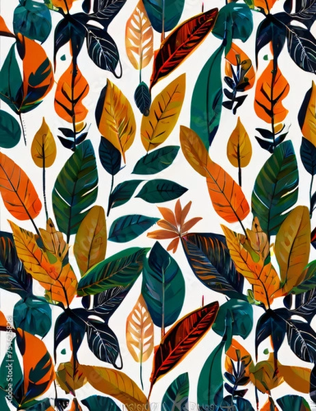 Fototapeta seamless pattern with animal