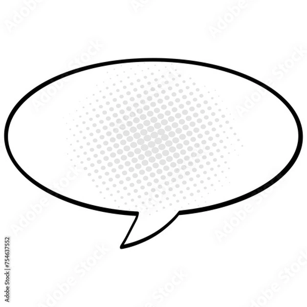 Fototapeta Comics Bubble Speech Drawing Art