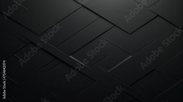 Fototapeta  Simple Abstract Black carbon Background Texture