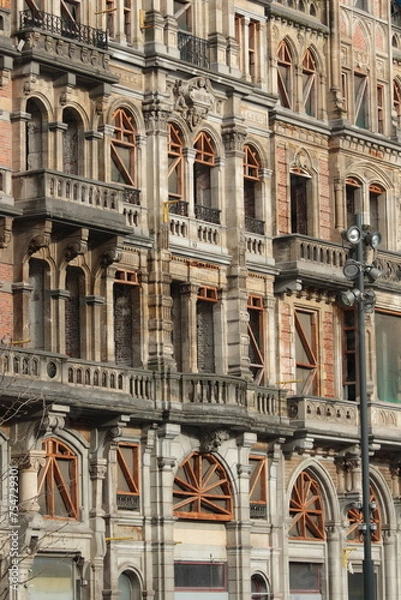 Obraz Street architecture as a texture