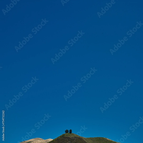 Obraz landscape with blue sky
