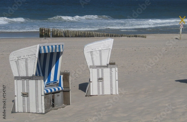 Obraz strandkörbe