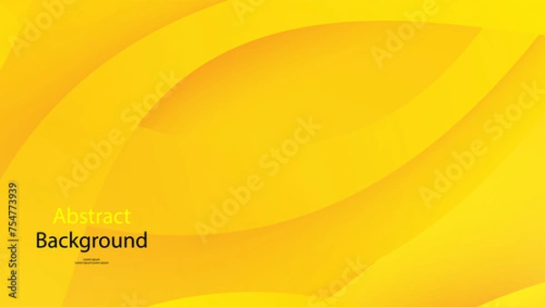 Obraz green and Yellow color background abstract art vector 
