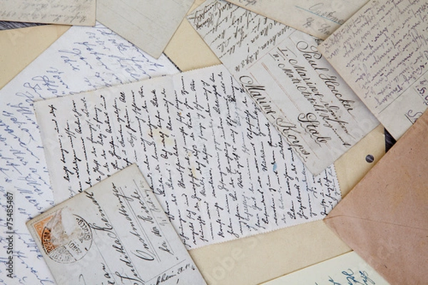 Obraz Old Letters