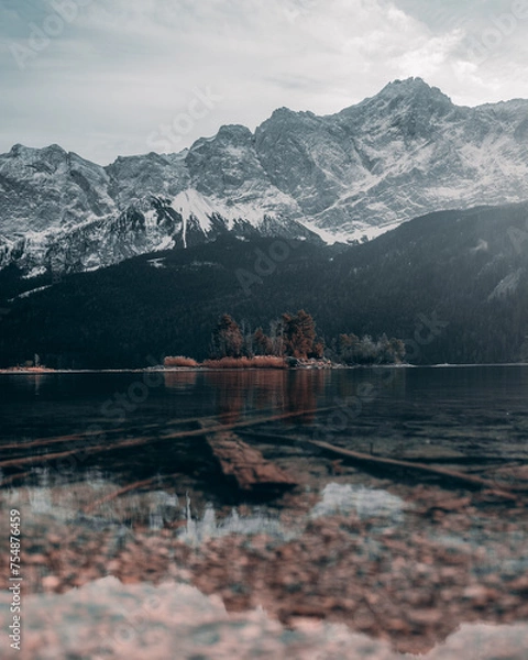 Fototapeta Berglandschaft Eibsee