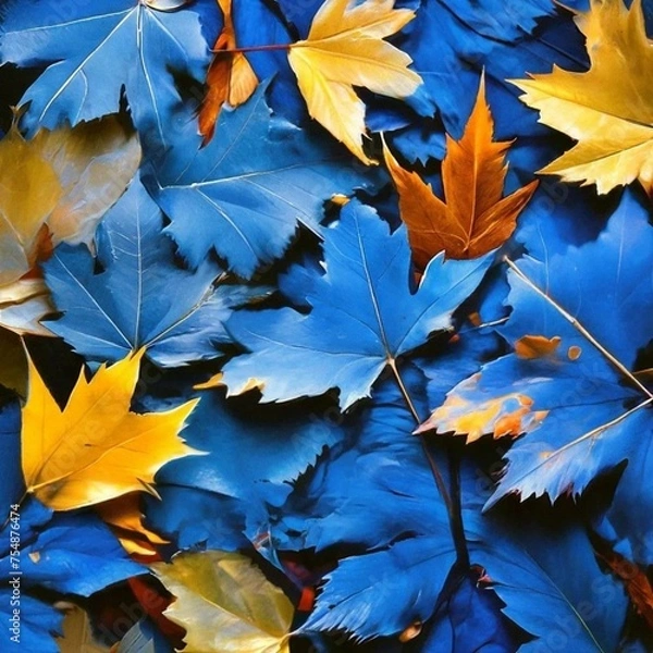 Obraz autumn maple leaves