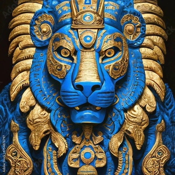 Obraz hindu deity statue