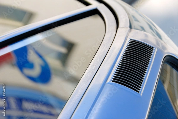 Fototapeta autodetail und abbiegen