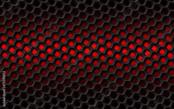 Fototapeta Percé rouge