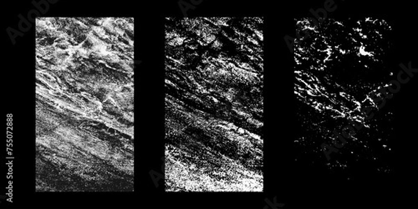 Obraz black and white background